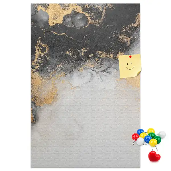 Panou din plută cu motiv de abstracție de marmură