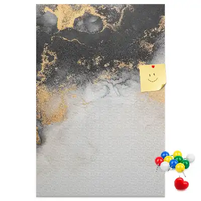 Panou din plută cu motiv de abstracție de marmură