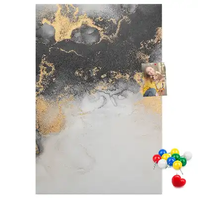 Panou din plută cu motiv de abstracție de marmură
