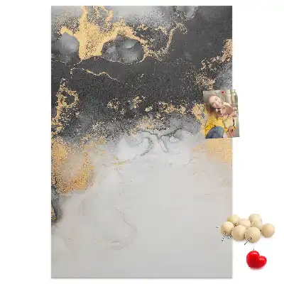 Panou din plută cu motiv de abstracție de marmură
