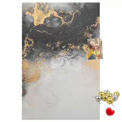Panou din plută cu motiv de abstracție de marmură