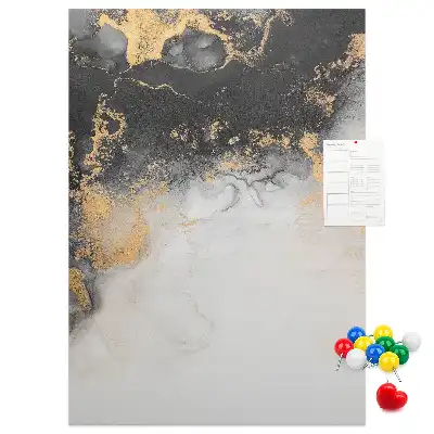 Panou din plută cu motiv de abstracție de marmură