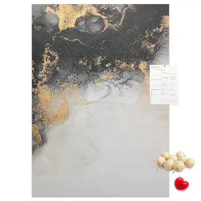 Panou din plută cu motiv de abstracție de marmură