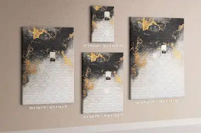 Panou din plută cu motiv de abstracție de marmură