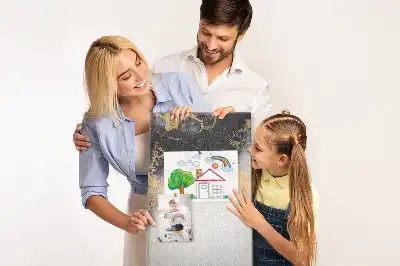 Panou din plută cu motiv de abstracție de marmură