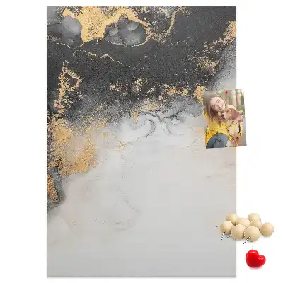Panou din plută cu motiv de abstracție de marmură