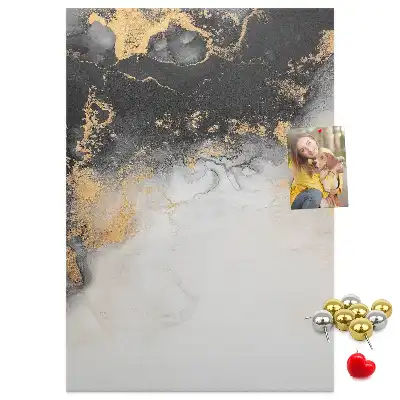 Panou din plută cu motiv de abstracție de marmură