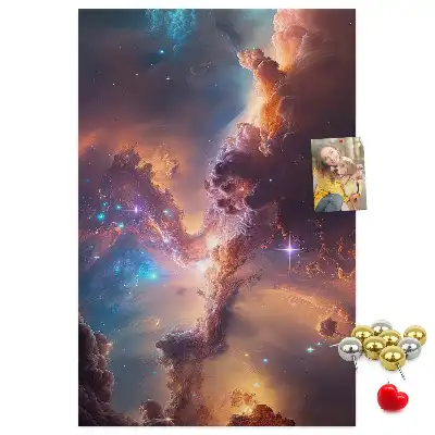Panou de pluta Galaxie cosmică