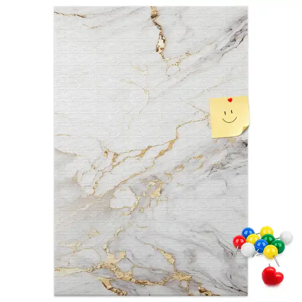 Panou din plută cu model decorativ de marmură