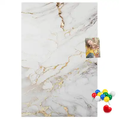 Panou din plută cu model decorativ de marmură