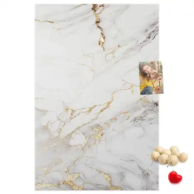 Panou din plută cu model decorativ de marmură