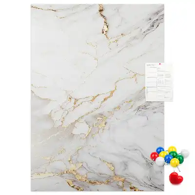 Panou din plută cu model decorativ de marmură