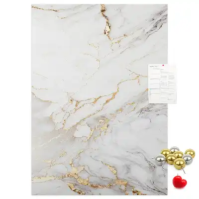 Panou din plută cu model decorativ de marmură
