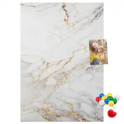 Panou din plută cu model decorativ de marmură