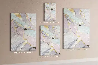 Panou de plută cu model decorativ de marmură