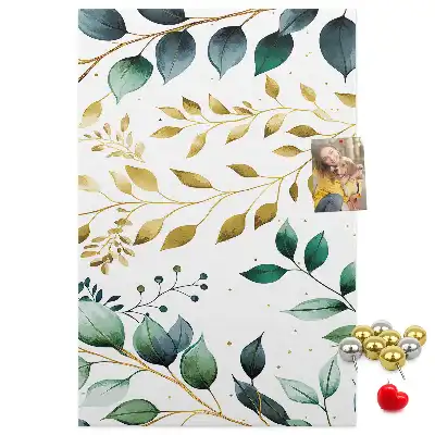 Panou din plută cu model floral