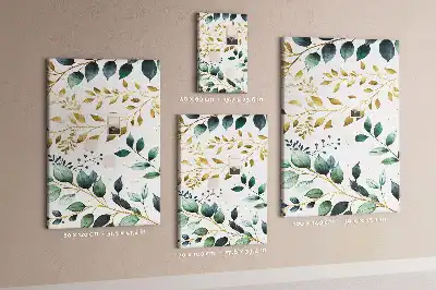 Panou din plută cu model floral