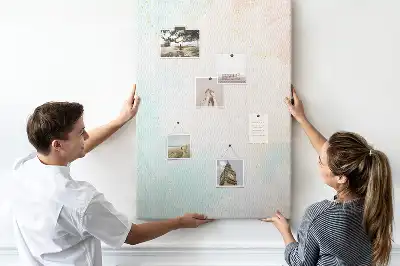 Panou din pluta Abstracție în pasteluri