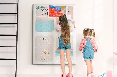 Panou de pluta Note din vară