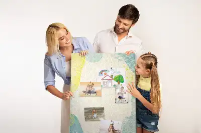 Panou decorativ din plută cu bordură
