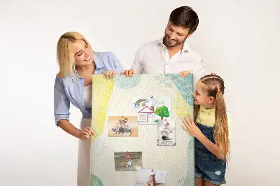 Panou decorativ din plută cu bordură
