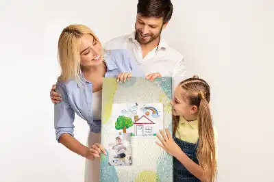 Panou decorativ din plută cu bordură