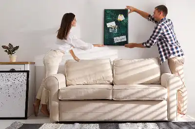 Panou de plută cu model frunze exotice
