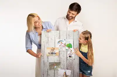 Panou din plută cu model scânduri de lemn