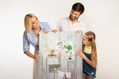 Panou din plută cu model scânduri de lemn
