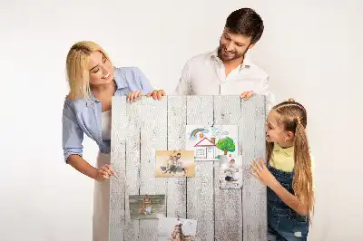 Panou din plută cu model scânduri de lemn