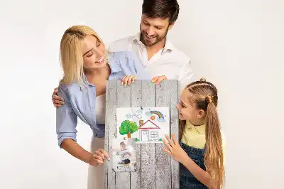 Panou din plută cu model scânduri de lemn