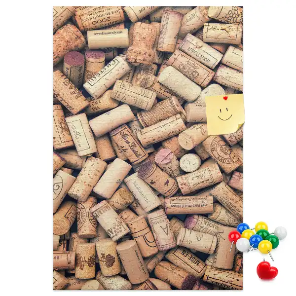 Panou din plută model Dopuri de vin