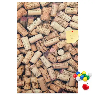 Panou din plută model Dopuri de vin