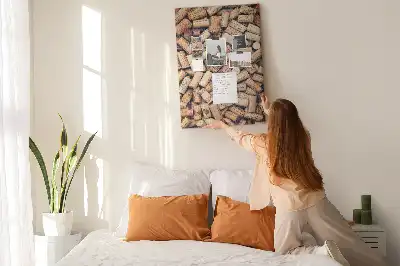 Panou din plută model Dopuri de vin