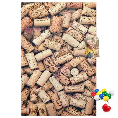Panou din plută model Dopuri de vin