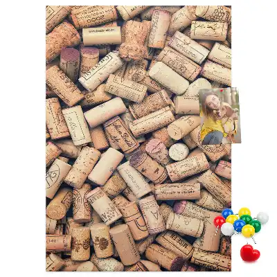 Panou din plută model Dopuri de vin