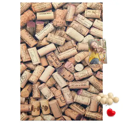 Panou din plută model Dopuri de vin
