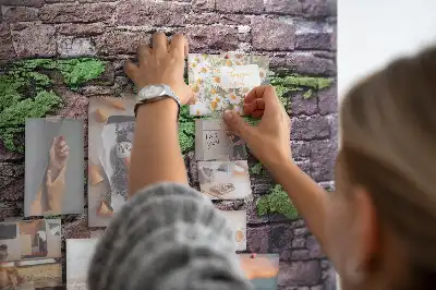 Hartă a lumii din plută pentru perete