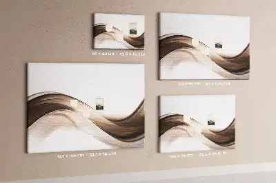 Panou din plută cu model abstract liniar