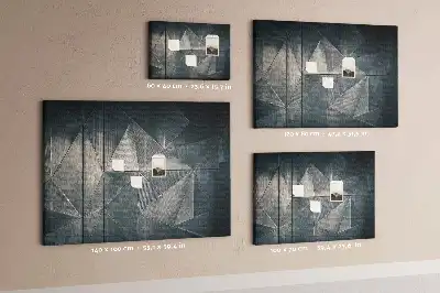 Panou plută Abstracție din metal