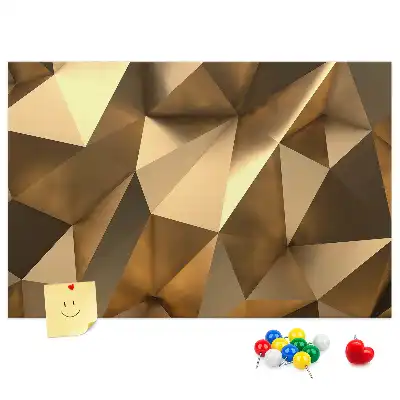 Panou din plută cu structură triunghiulară abstractă