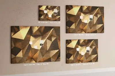 Panou plută Structură triunghiulară abstractă