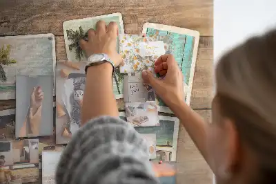 Tablou din plută pentru poze tip polaroid