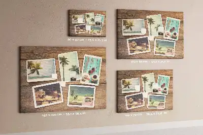 Tablou din plută pentru poze tip polaroid