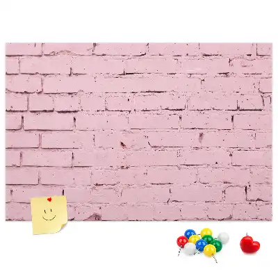 Tablă de plută cu model cărămidă pentru perete