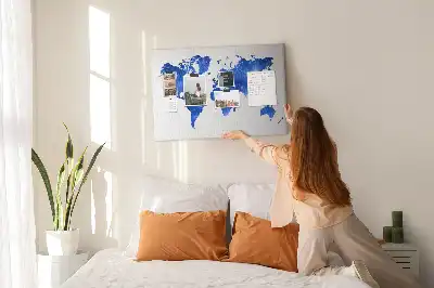 Hartă a lumii din plută model Cosmos