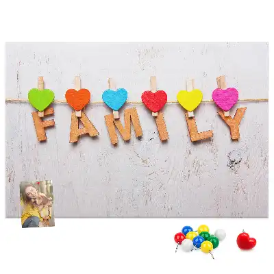 Tablă din plută cu inscripție de familie