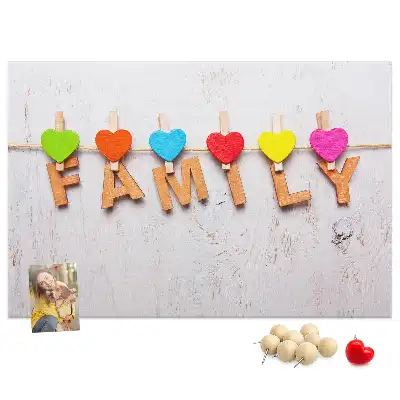 Tablă din plută cu inscripție de familie