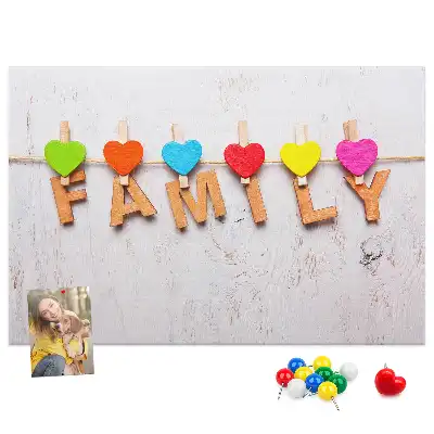 Tablă din plută cu inscripție de familie