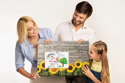 Panou de plută Floarea-soarelui